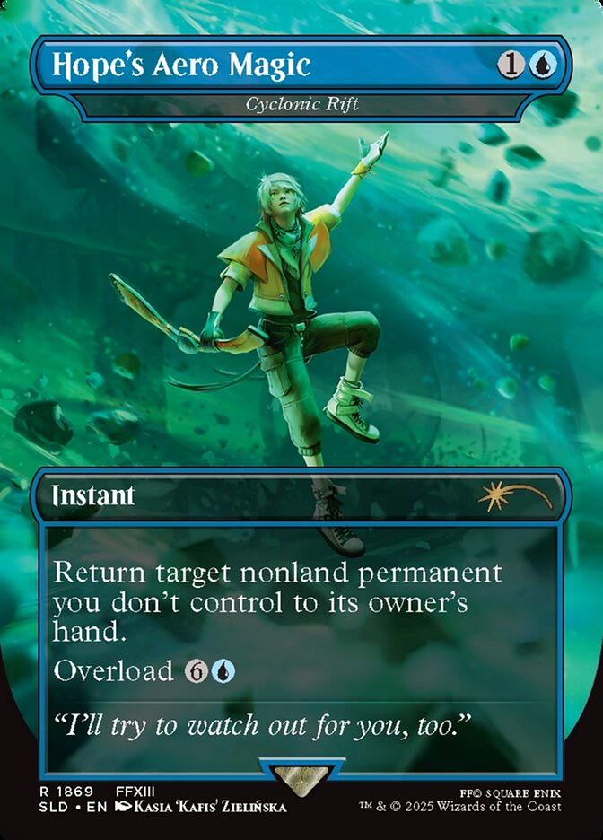 サイクロンの裂け目／Cyclonic Rift - MTGフレーバーテキストwiki